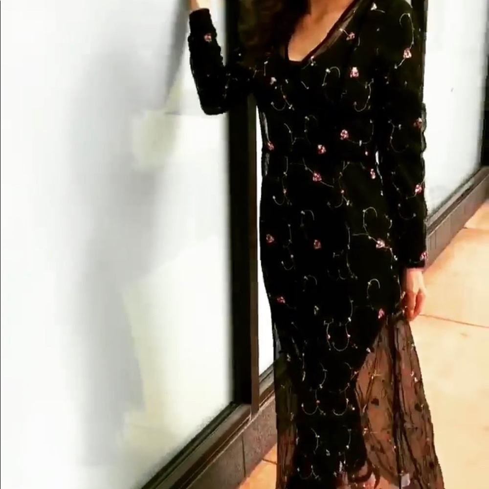 Sheer dress